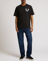 RICKY SN FLAP 33" - DAMON DARK WASH