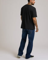 BILLY SN FLAP 34" - DAMON DARK WASH
