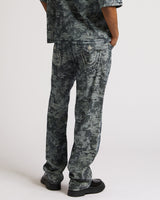 BOBBY SUPERT FLAP 32" JACQUARD - MIDNIGHT RIDER DARK WASH