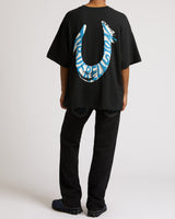 BILLY BIG T FLAP 34" - RINSE BLACK
