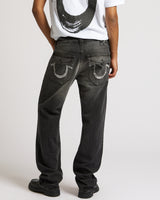 RICKY SN NF EMBROIDERED BANDANA 34" - GREY WASH