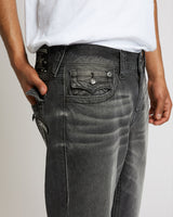 RICKY SN NF EMBROIDERED BANDANA 34" - GREY WASH