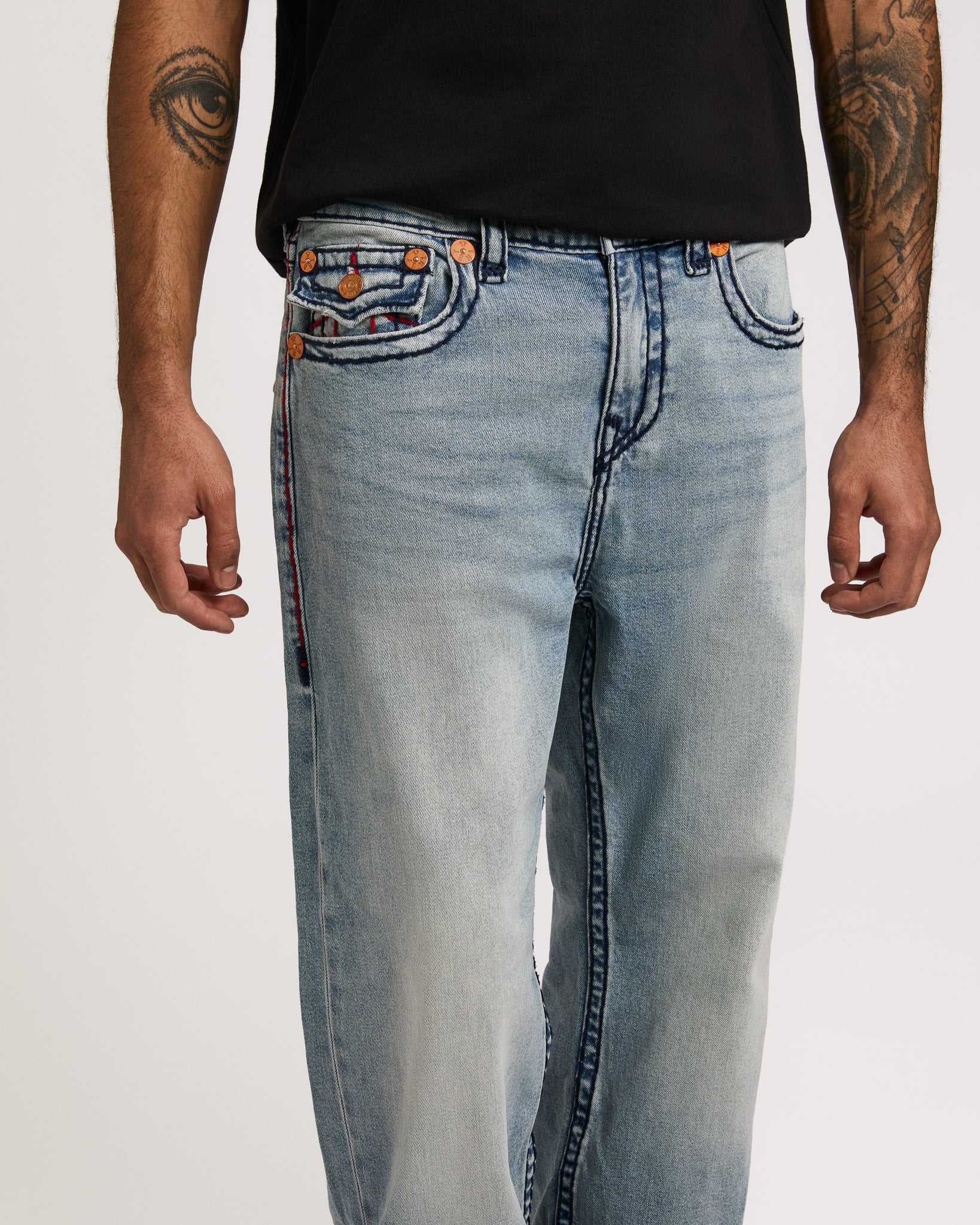VINNY SUPER T FLAP 34IN - ARTIC WHISPER LIGHT WASH