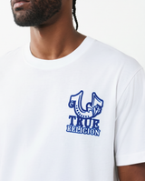 SS TR CREST TEE - OPTIC WHITE