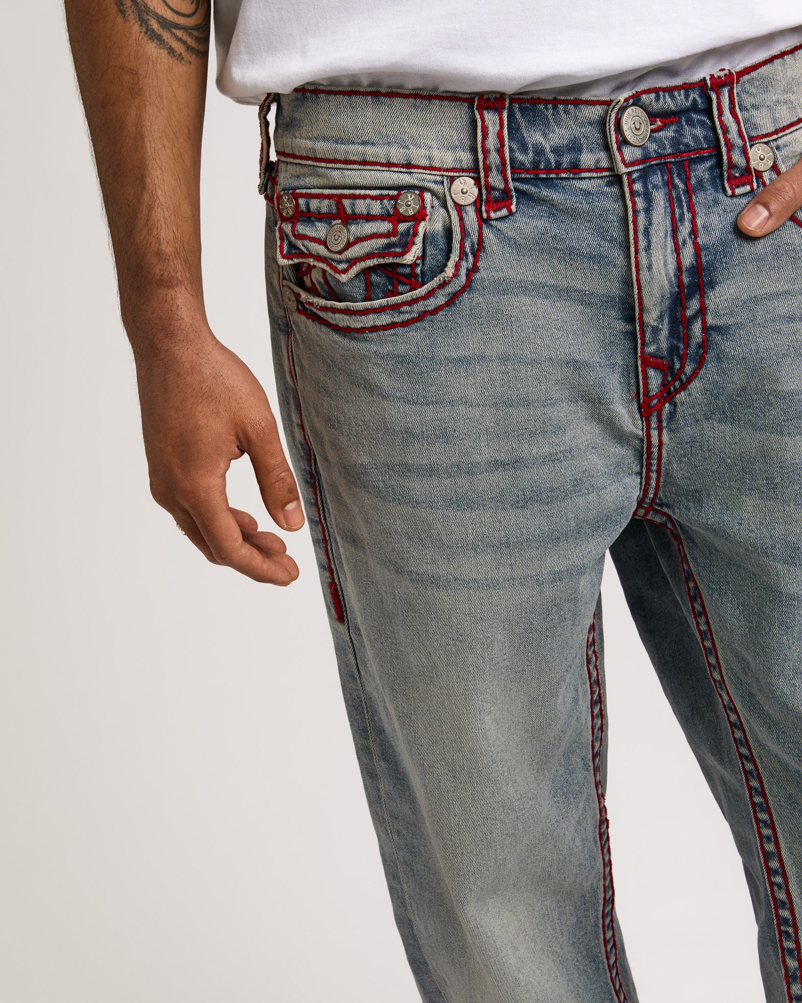 BOBBY SUPER T FLAP 32IN - PLAYMAKER FADED INDIGO LT WASH