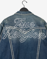 OVERSIZE ROPE STITCH JIMMY JKT - DENIM DUSTSTROM DARK WASH