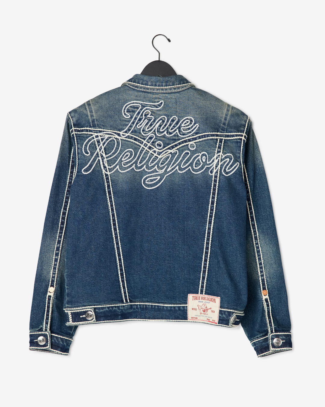 OVERSIZE ROPE STITCH JIMMY JKT - DENIM DUSTSTROM DARK WASH