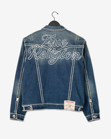 OVERSIZE ROPE STITCH JIMMY JKT - DENIM DUSTSTROM DARK WASH