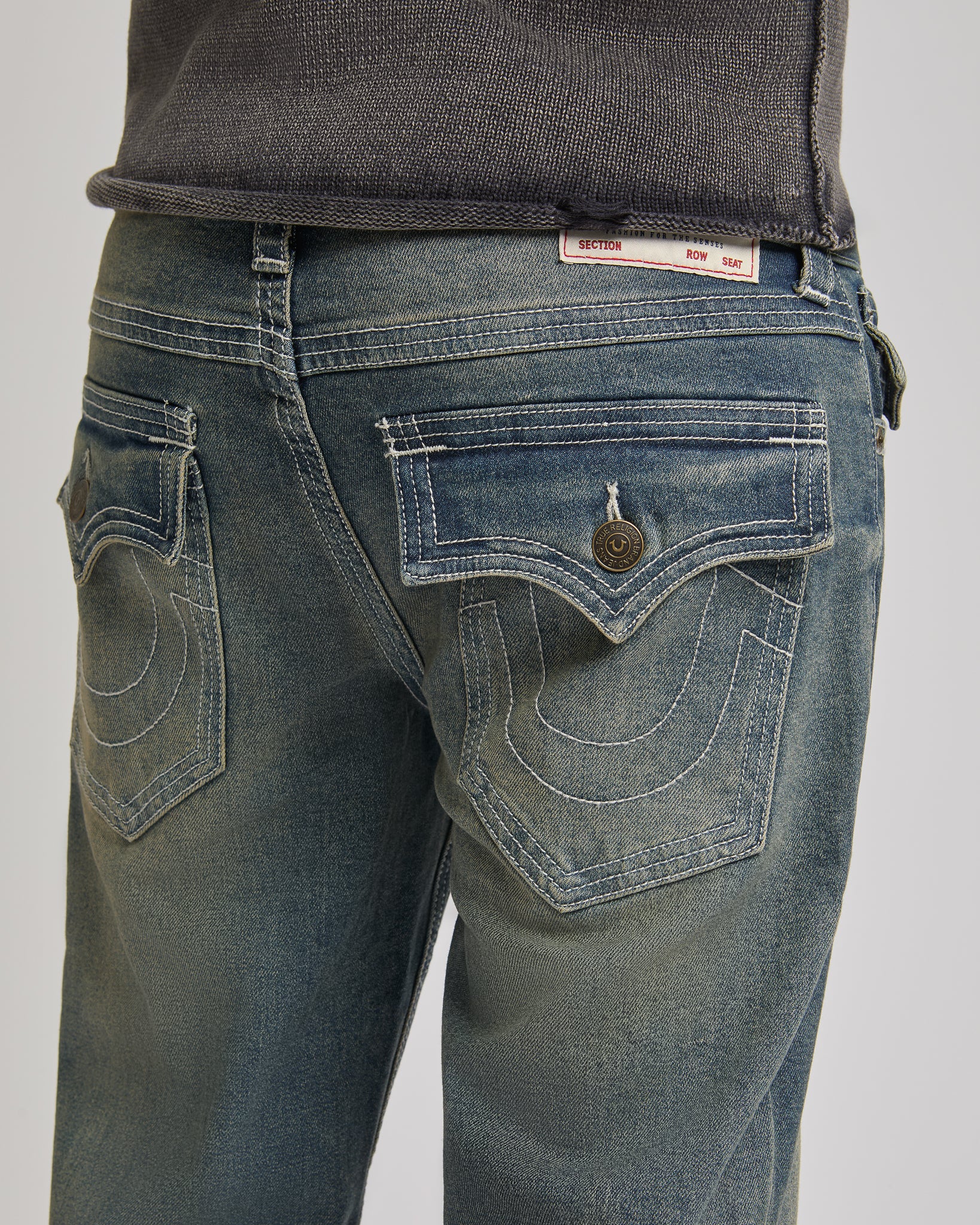 BILLY TN SN FLAP  34 IN - WESTERN LOOP FADE MED WASH