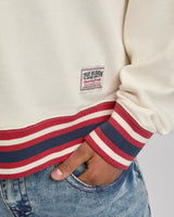 LS RAISED IN LA KNIT SHIRT - WINTER WHITE