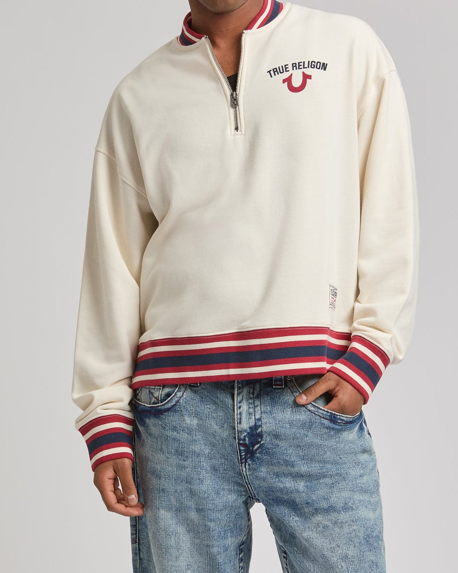 LS RAISED IN LA KNIT SHIRT - WINTER WHITE