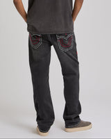 RICKY SUPER T FLAP 34IN - STITCHED IN SMOKE BLACK WASH