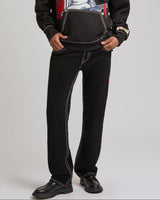 RICKY SUPER T FLAP 34IN EMBRO - 2SB BLACK RINSE