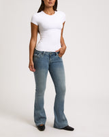 JOEY LOW RISE FLARE - PEAK SPOT