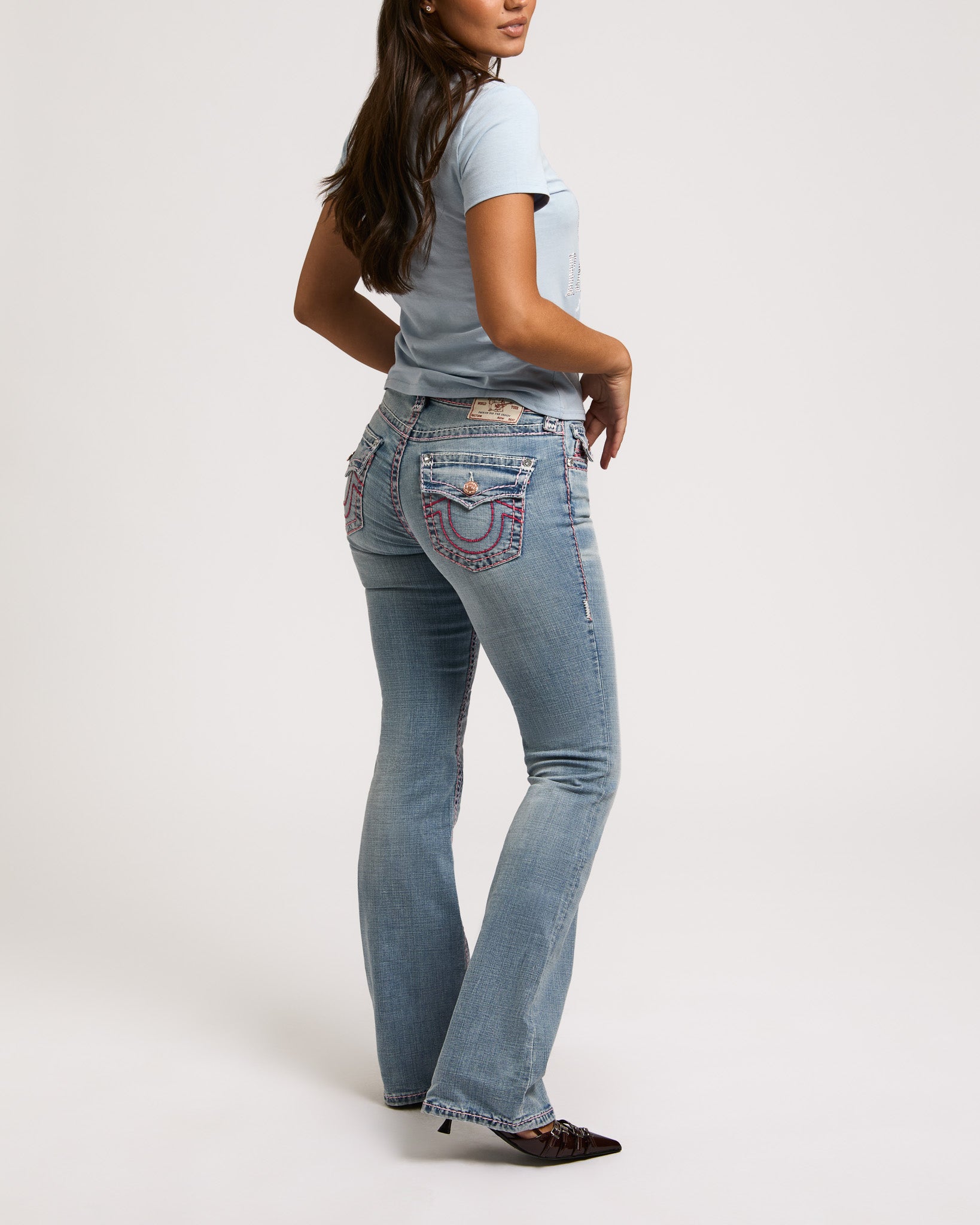 BECCA MR BOOTCUT SUP T FLAP - CHAMPAGNE GLOW