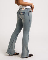 JOEY LOW RISE  FLARE FLAP - SALT WATER