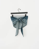 DENIM SCARF TOP - VENICE DRIFT