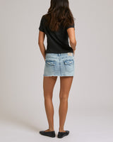 SADIE MINI SKIRT FLAP - FRECKLE WAVE