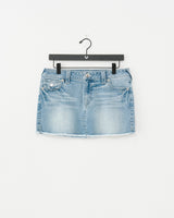 SADIE MINI SKIRT FLAP - FRECKLE WAVE