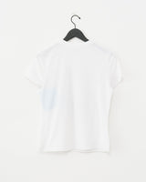 CRYSTAL HS CREW NECK TEE - OPTIC WHITE