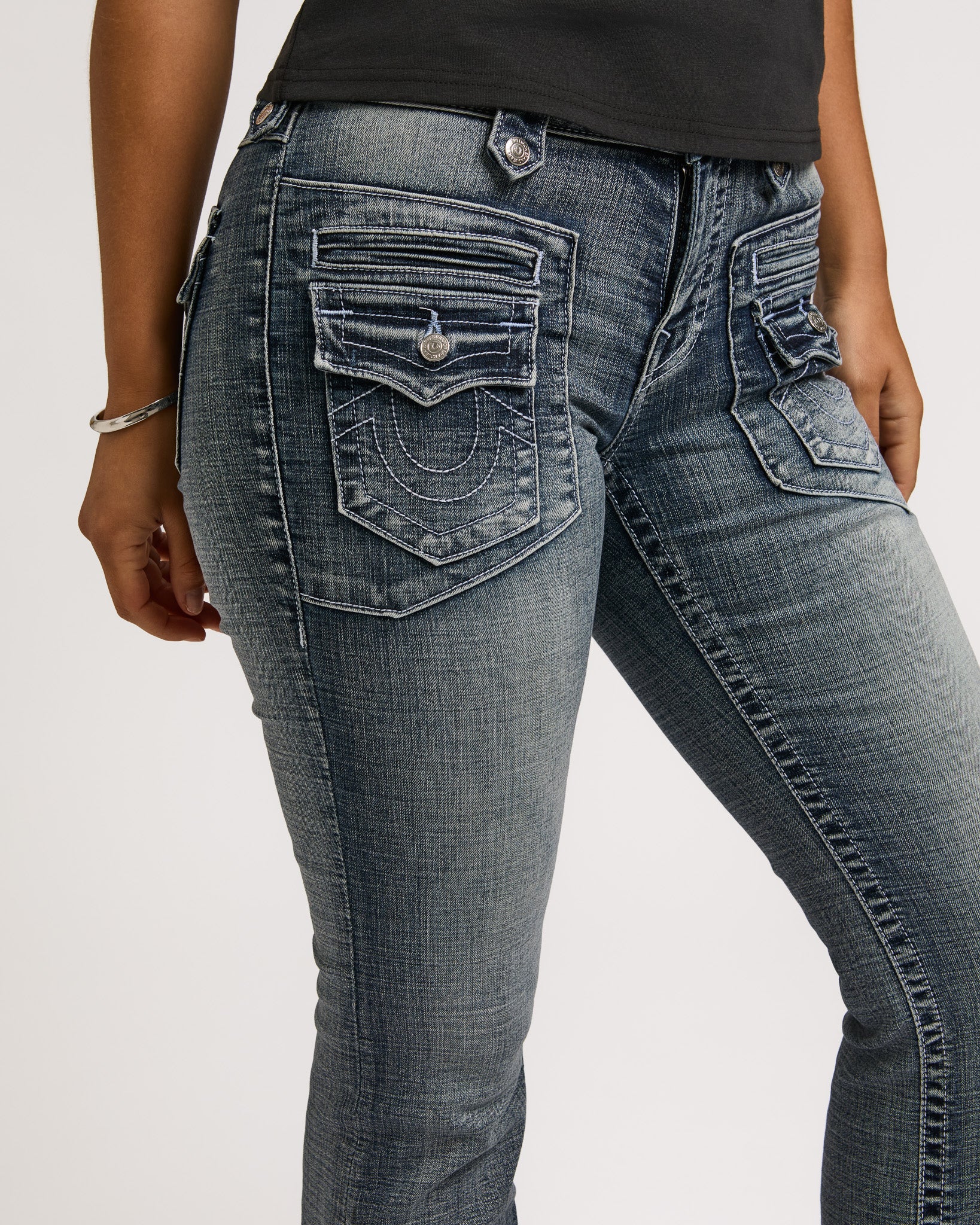 BECCA MR RETROPKT BOOTCUT FLAP - SUN BLAZED