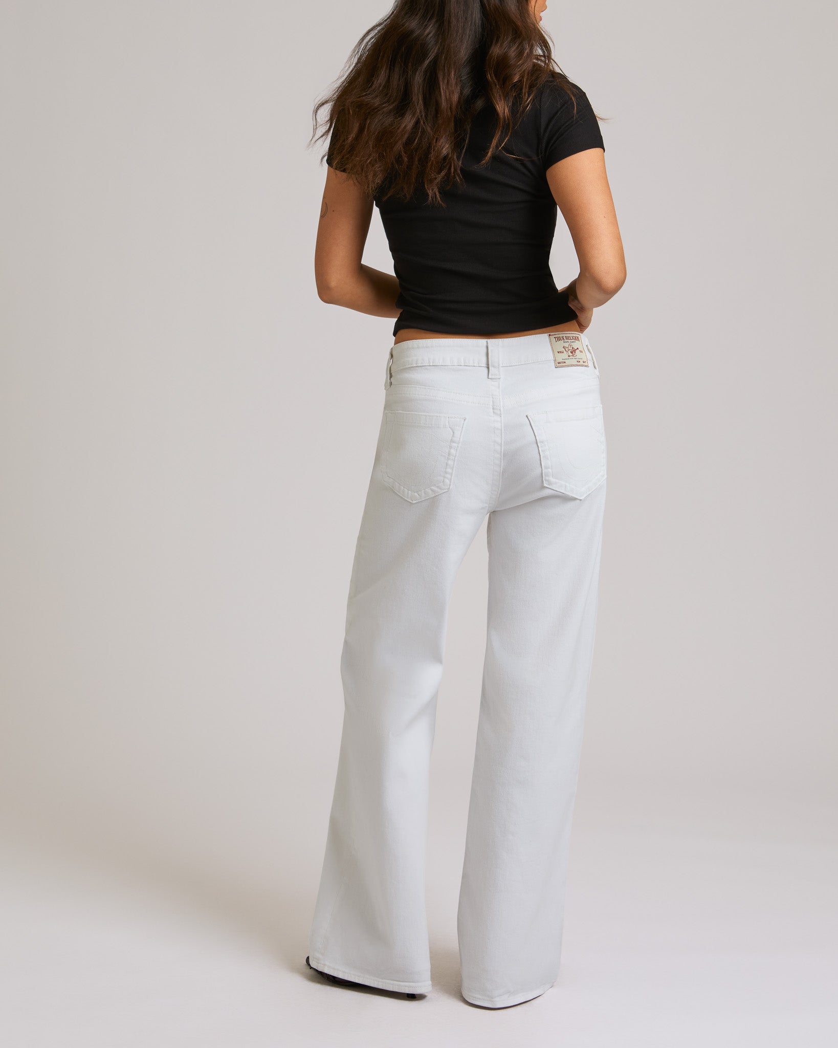 BOBBI BAGGY JEAN - BRILLIANT WHITE