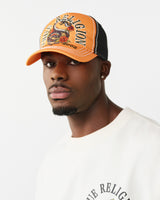 TR SNAKE TRUCKER - JET BLACK ORIOLE ORANGE