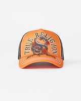 TR SNAKE TRUCKER - JET BLACK ORIOLE ORANGE