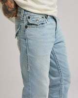 RICKY ROPESTITCH FLAP 34 IN - COASTLINE ASH LIGHT WASH