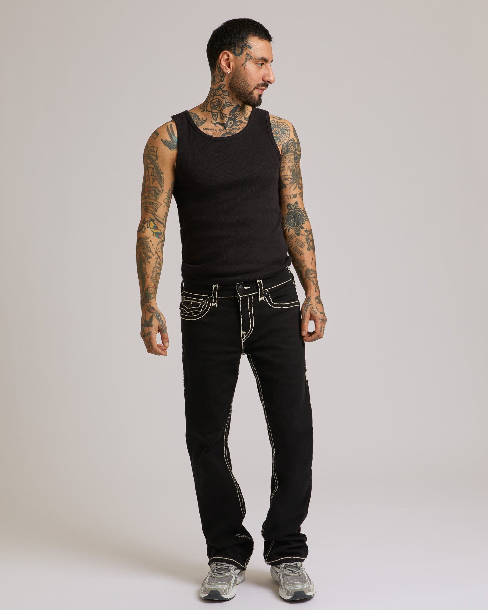 BILLY SUPER T FLAP 34 IN - 2SB BLACK RINSE