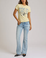 JOEY LOW RISE  FLARE FLAP - SERENE MEADOWS