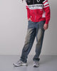 BOBBY BIG T FLAP 32IN - CHAINLINK DISTRESS DARK WASH