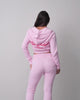 EMBR BIG T SHRUNKN ZIP HOODIE - FAIRYTALE