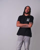 SS TR CREST TEE - JET BLACK