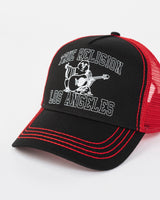 CRYSTAL TR BUDHHA TRUCKER - JET BLACK