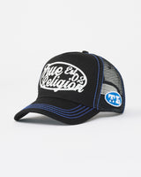 TRUE CONTRAST TRUCKER - JET BLACK