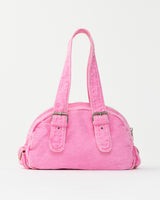 TRUE PATCH HANDBAG - DULL PINK