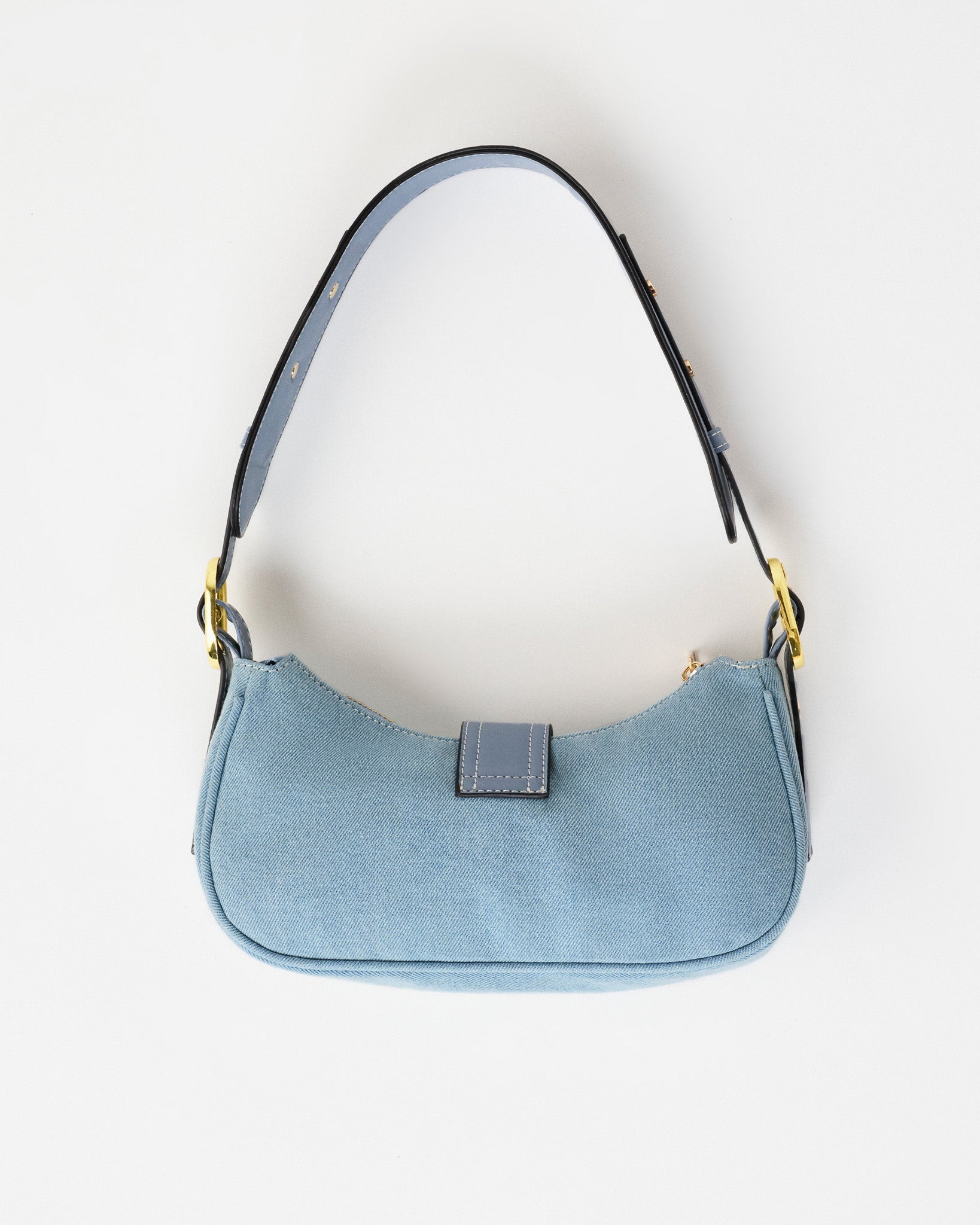BUCKLE HS HANDBAG - CASHMERE BLUE