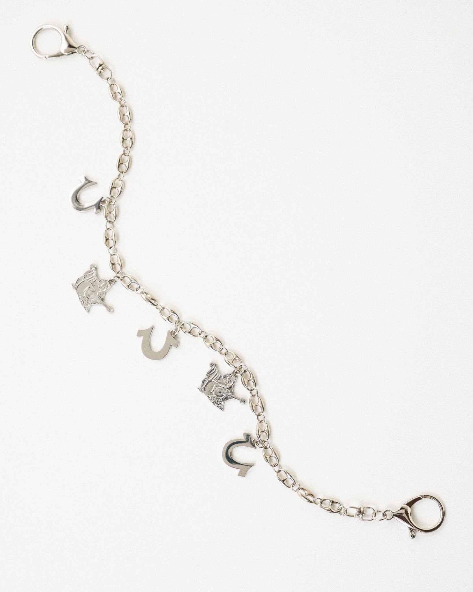 HS BUDDHA BELT CHAIN - SILVER