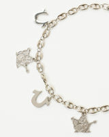 HS BUDDHA BELT CHAIN - SILVER